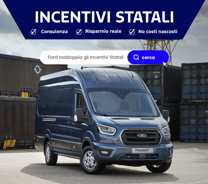 Ford Raddoppia Gli Incentivi Statali Gruppovis Varese Milano Transitvan