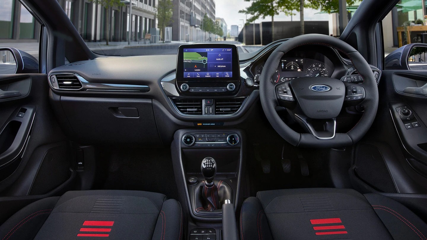 Ford Fiesta Van interni