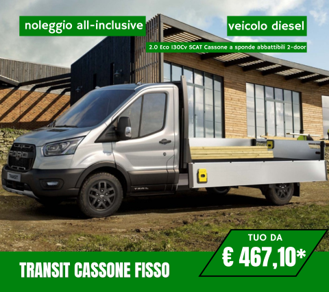 Transit Cassone Fisso 480 X 426 Noleggio Cv Marzo