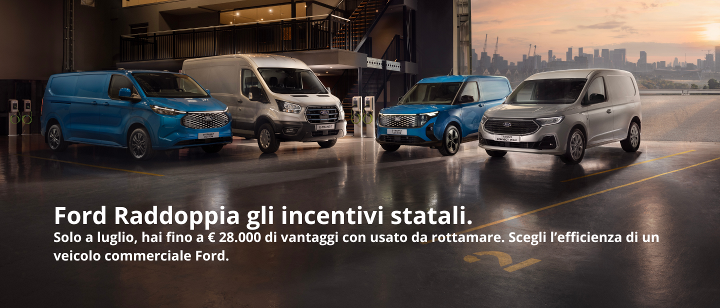 Ford Raddoppia Gli Incentivi Statali