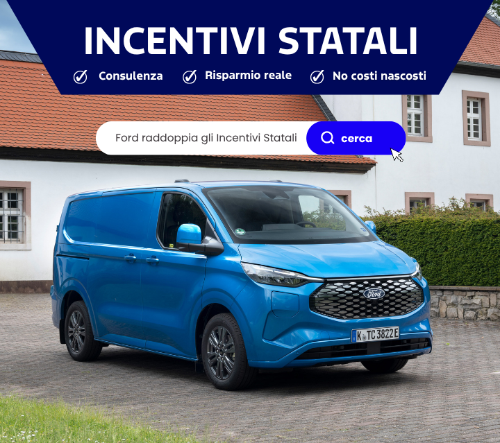 Nuovo E-Transit Custom