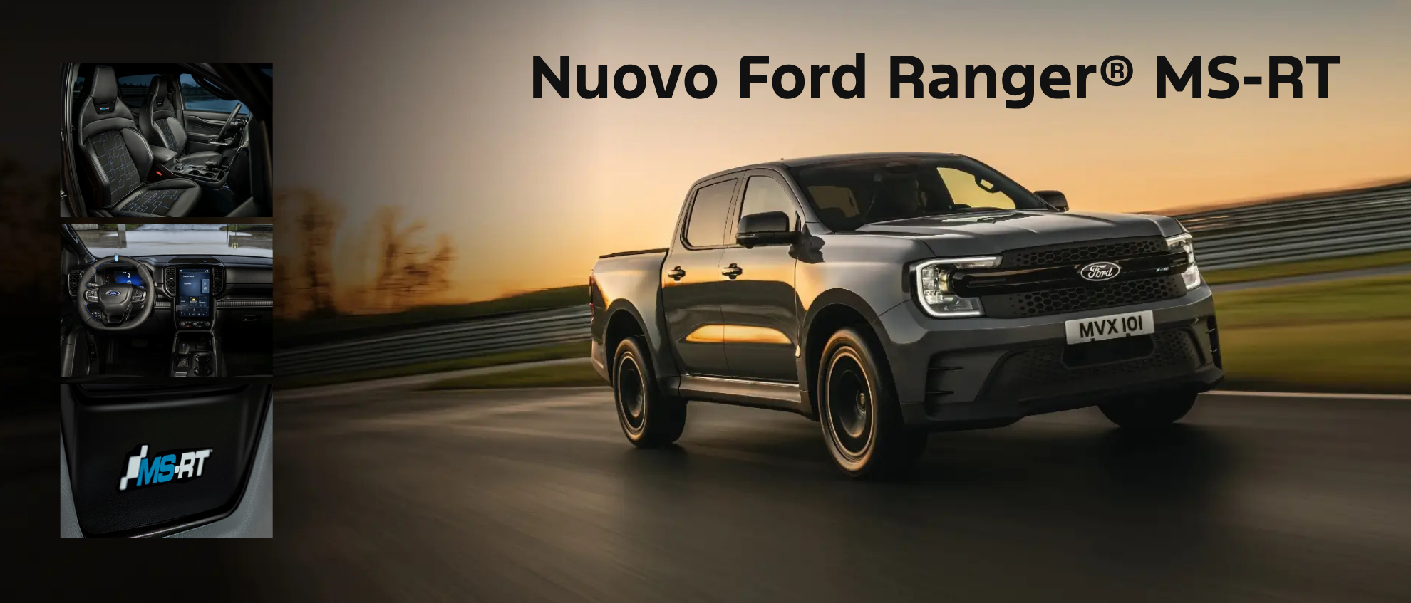 Nuovo Ford Ranger® MS RT