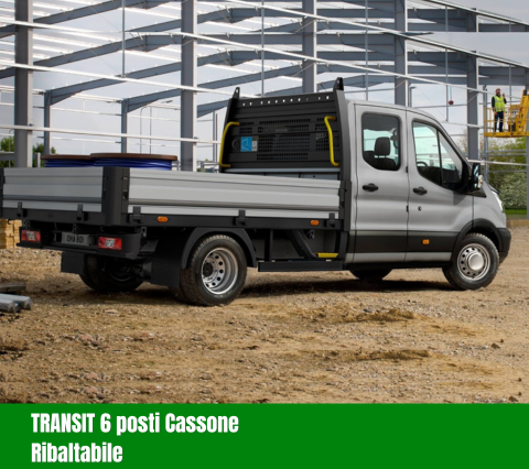TRANSIT 6 POSTI RIBALTABILE