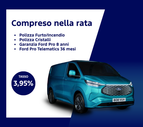 Nuovo E-Transit Custom