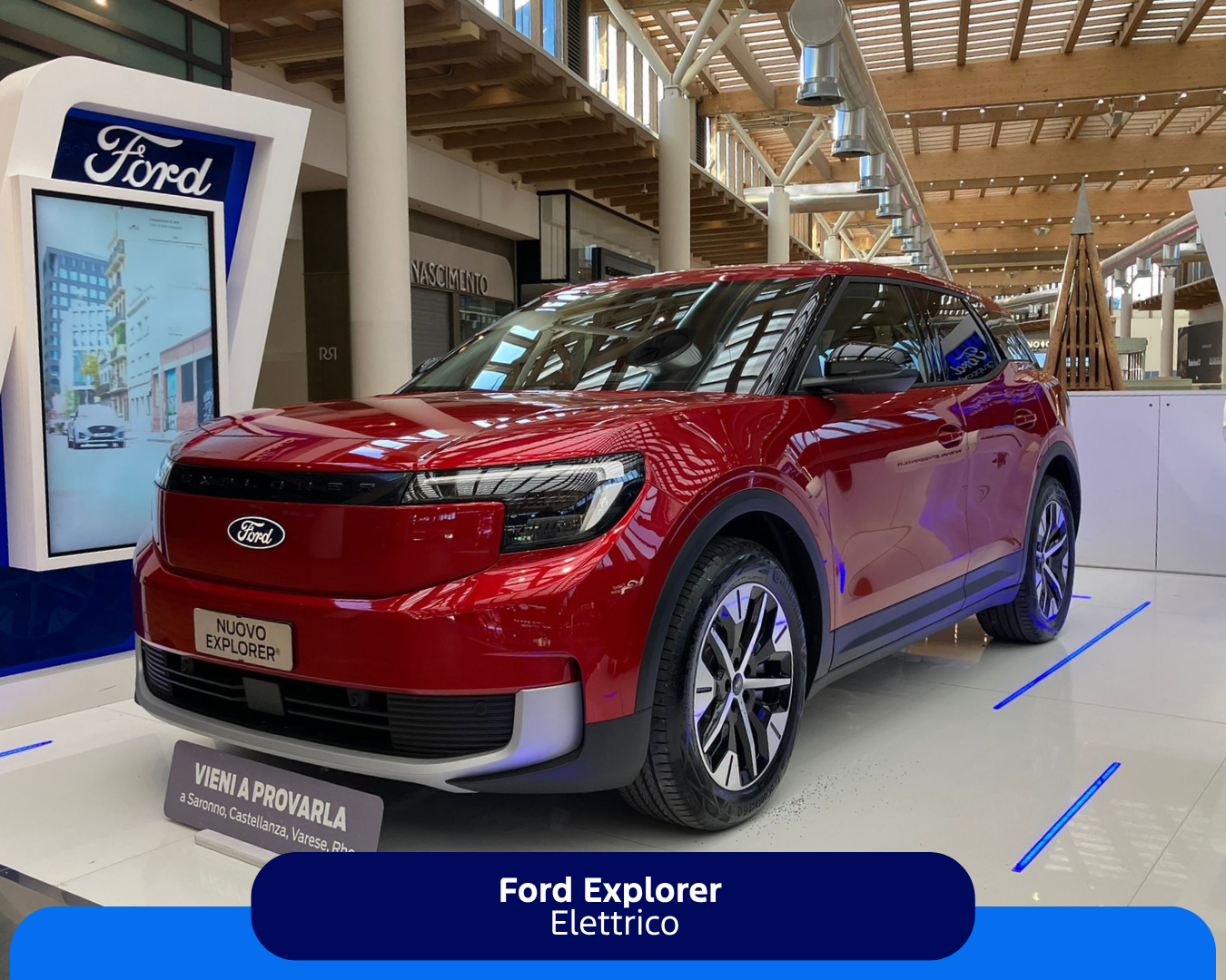 Ford Explorer elettrico - Gruppovis Centro Commerciale Arese