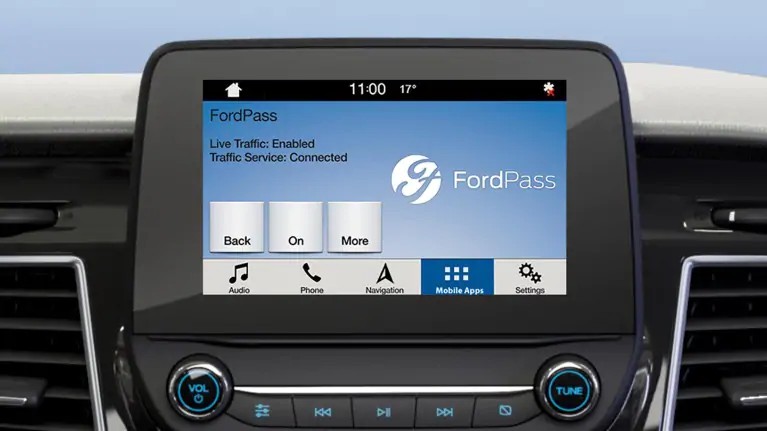 Ford Transit Chassis display